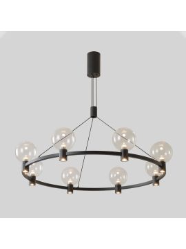 Подвесная люстра Crystal Lux DUET SP56W LED BLACK