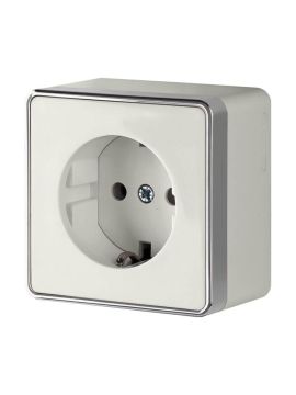 Розетка с заземлением Werkel Gallant слоновая кость W5071003 4690389164477