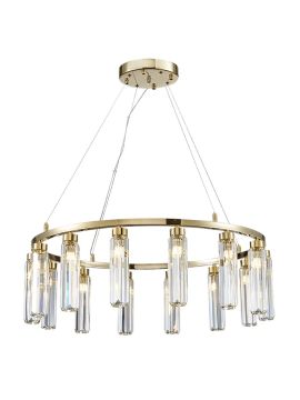 Подвесная люстра Newport 4528+6/S gold М0065986