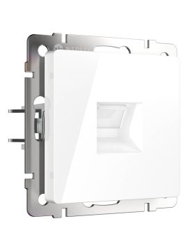 Телефонная розетка RJ-11 Werkel белый W1182001 4690389155383