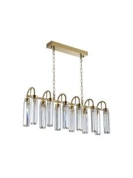 Подвесная люстра Newport 4526+6/S gold М0065816
