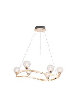 Подвесная люстра Newport 3806/S gold new М0065480