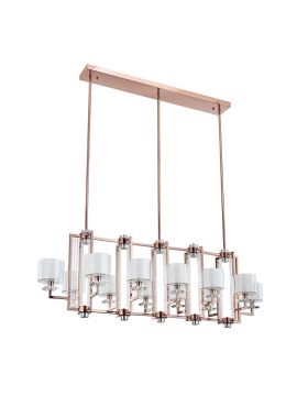 Подвесная люстра Newport 4408+4/S black nickel