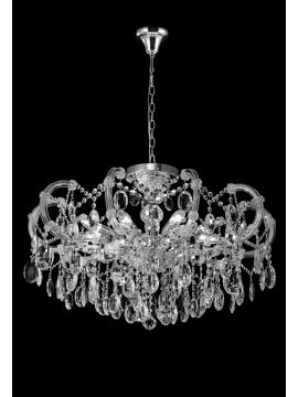 Подвесная люстра Crystal Lux Hollywood HOLLYWOOD SP-PL8 CHROME D800