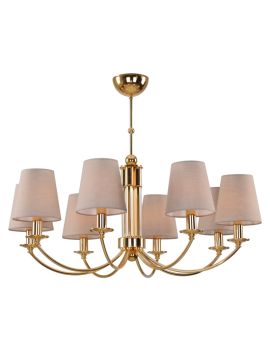 Подвесная люстра Crystal Lux Camila CAMILA SP8 GOLD