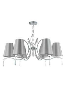 Подвесная люстра Crystal Lux Renata SP6 Silver