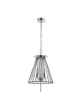 Подвесная люстра Crystal Lux Modesto SP3 Black/Chrome