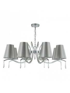Подвесная люстра Crystal Lux Renata Renata SP8 Silver