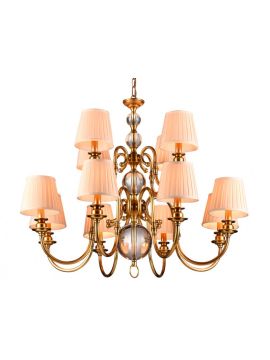 Подвесная люстра Newport 3106+6 B/C без абажуров