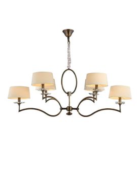 Подвесная люстра Newport 3306/C B/C без абажуров М0061664