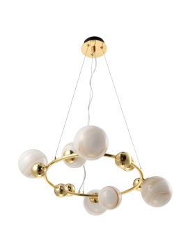 Подвесная люстра Crystal Lux Salvadore SP6H Gold