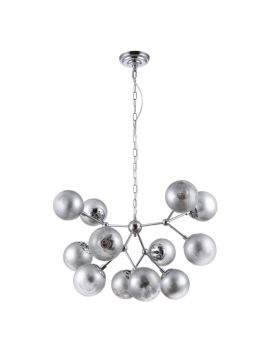 Подвесная люстра Crystal Lux Medea SP12 Chrome