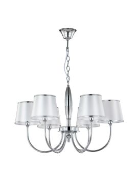 Подвесная люстра Crystal Lux FAVOR SP6 CHROME