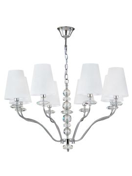 Подвесная люстра Crystal Lux ARMANDO SP8 CHROME