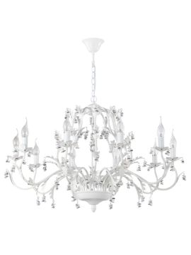 Подвесная люстра Crystal Lux CRISTINA SP10 WHITE