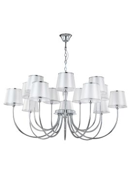 Подвесная люстра Crystal Lux FAVOR SP7+7 CHROME