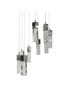 Подвесная светодиодная люстра Kink Light Аква 08510-9A(4000К)