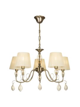 Подвесная люстра Freya Peta FR2004PL-05BZ