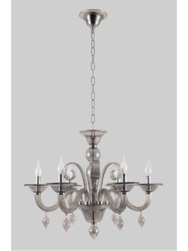 Подвесная люстра Crystal Lux Caetano SP-PL6 Smoke