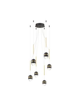 Подвесная светодиодная люстра Odeon Light Minion 4118/30L