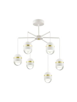 Подвесная светодиодная люстра Odeon Light Minion 4117/30CL