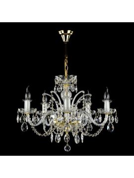 Подвесная люстра Maytoni Lira DIA907-PL-05-G