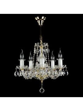 Подвесная люстра Maytoni Elegia DIA902-PL-05-G