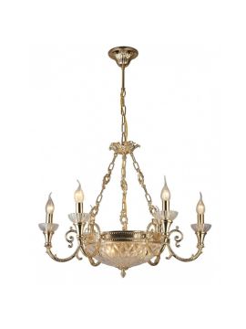 Подвесная люстра Crystal Lux Marina SP6+3 Gold