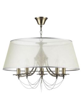 Подвесная люстра Freya Garcia FR2908-PL-05C-BZ