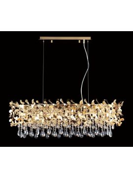 Подвесная люстра Crystal Lux Romeo SP8 Gold L1000