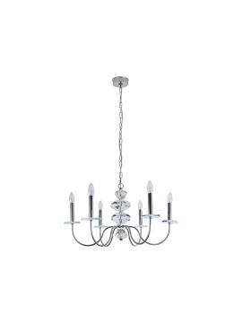 Подвесная люстра Newport Vanessa 3876/С nickel М0070660