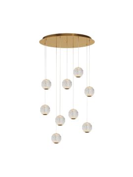 Каскадная люстра Maytoni Sapphire MOD293PL-L56BS3K