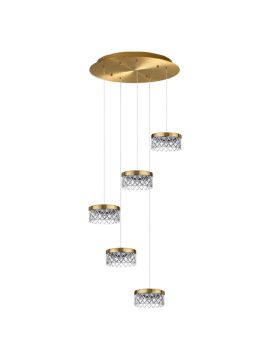 Каскадная люстра Odeon Light Fivre 5032/30L