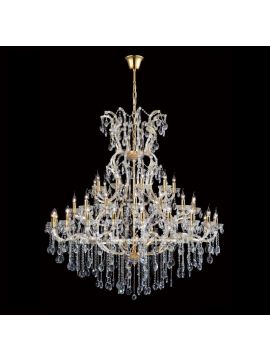 Каскадная люстра Crystal Lux Hollywood SP53 Gold