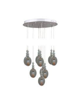 Каскадная люстра AM Group AM356-10 SK