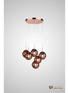 Каскадная люстра AM Group AM352-6CP