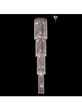 Каскадная люстра Crystal Lux Arcada SP20 Chrome