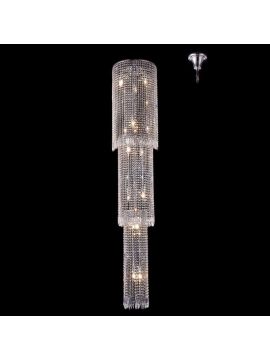 Каскадная люстра Crystal Lux Arcada SP14 Chrome