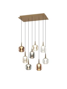 Каскадная люстра Mantra Andromeda 8934+8PL