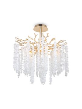 Люстра на штанге Freya Mineral FR1010CL-06G