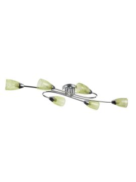 Потолочная люстра Freya Flash FR5104-CL-06-GN