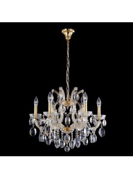 Подвесная люстра Crystal Lux Hollywood SP6 Gold