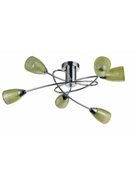 Потолочная люстра Freya Flash FR5103-CL-06-GN