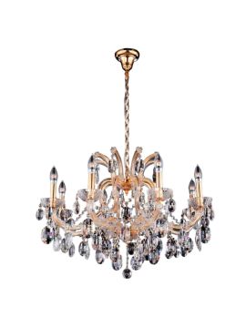 Подвесная люстра Crystal Lux Hollywood SP8 Gold