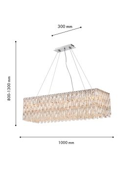 Подвесная люстра Favourite Robby 4723-10P