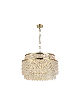 Подвесная люстра Newport Tiffany 8530/60 C gold polished М0070715