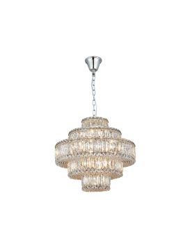 Подвесная люстра Newport 8459+6/C chrome М0066728