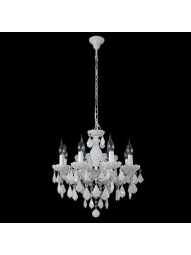 Подвесная люстра Crystal Lux Ines SP8 White