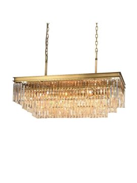 Подвесная люстра Newport 31111/S brass new М0064864