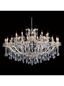 Подвесная люстра Crystal Lux Hollywood SP20+10 Gold